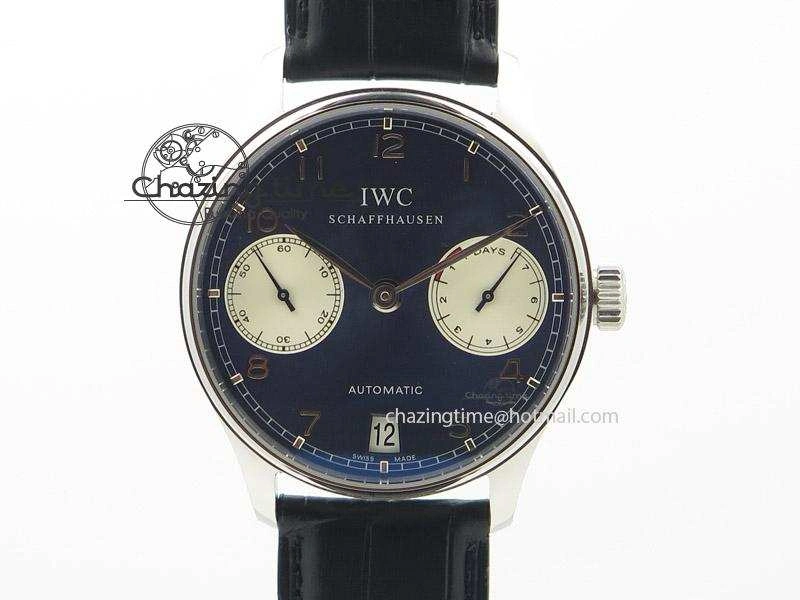 Portuguese Real PR IW500112 ZF 1:1 Laureus Edition On Black Leather Strap A Affordable 7369