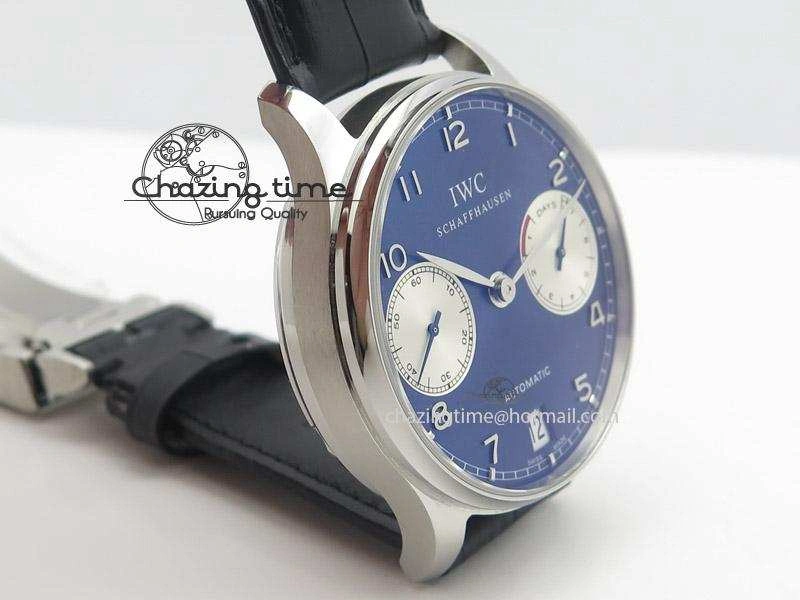 Portuguese Real PR IW500112 ZF 1:1 Laureus Edition On Black Leather Strap A Affordable 7369