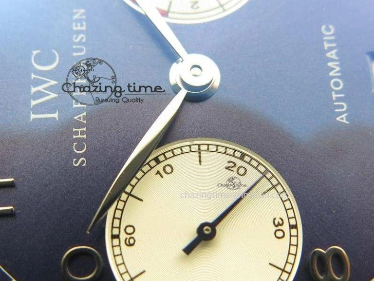 Portuguese Real PR IW500112 ZF 1:1 Laureus Edition On Black Leather Strap A Affordable 7369