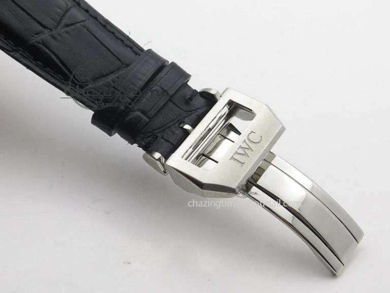 Portuguese Real PR IW500112 ZF 1:1 Laureus Edition On Black Leather Strap A Affordable 7369