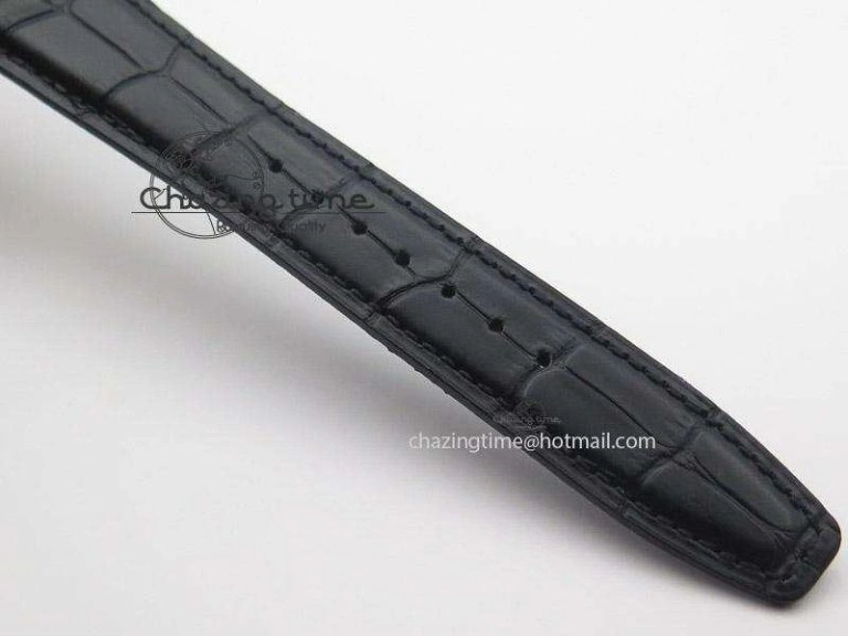 Resilient Portuguese Real PR IW500126 ZF 1:1 Best Edition Grey Red Dial On Black Leather Strap A52010 V 7333
