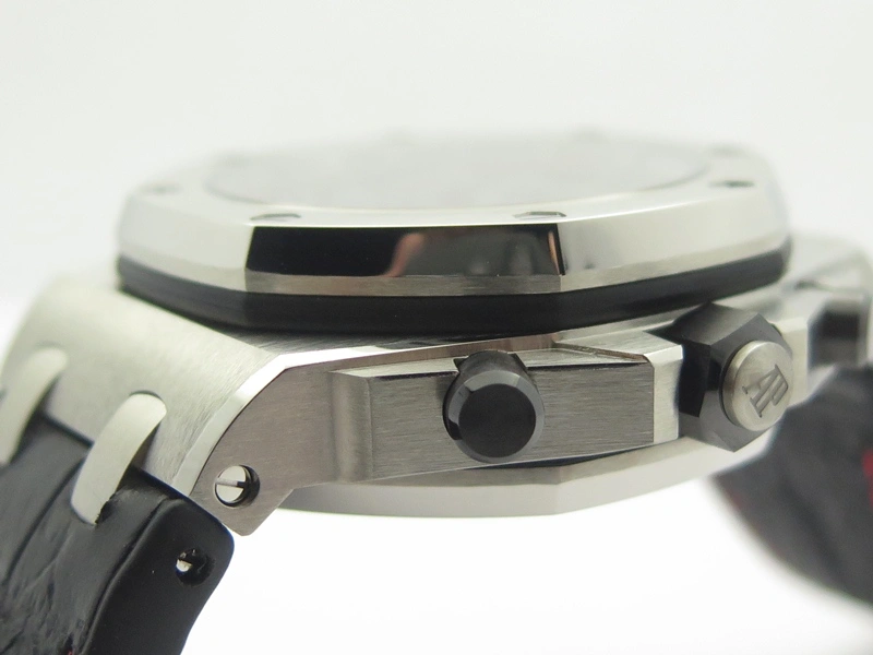 Resilient Portuguese Real PR IW500126 ZF 1:1 Best Edition Grey Red Dial On Black Leather Strap A52010 V 7333