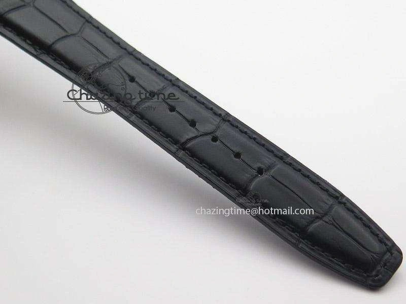 WrinkleFree Portuguese Real PR IW500127 ZF 1:1 Best Edition Gray Red Dial On Black Leather Strap A 7332