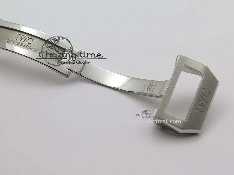 WrinkleFree Portuguese Real PR IW500127 ZF 1:1 Best Edition Gray Red Dial On Black Leather Strap A 7332