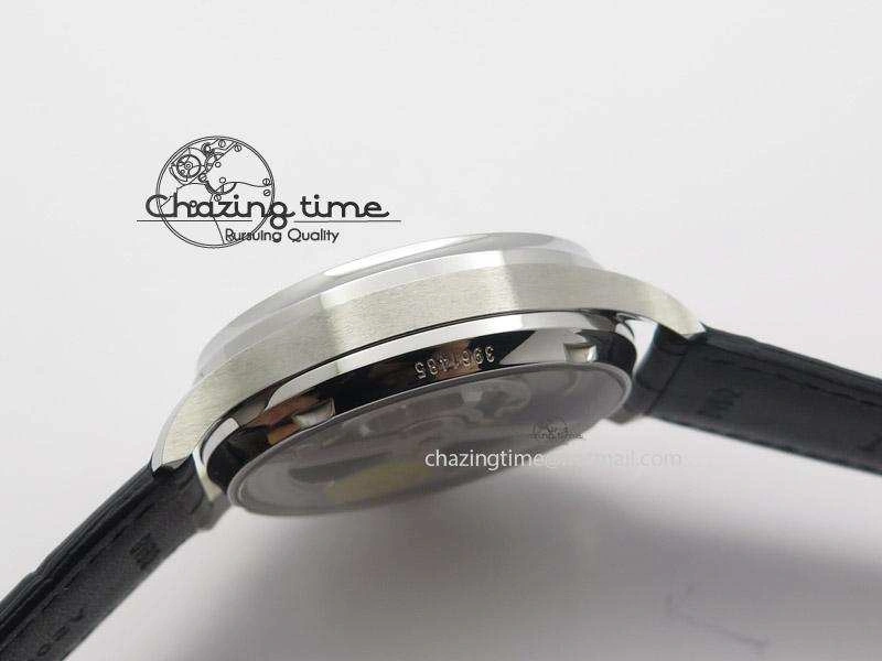 WrinkleFree Portuguese Real PR IW500127 ZF 1:1 Best Edition Gray Red Dial On Black Leather Strap A 7332