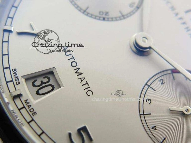 Portuguese Real PR IW500704 ZF 1:1 Best Edition On Black Leather Strap A Snug 7374