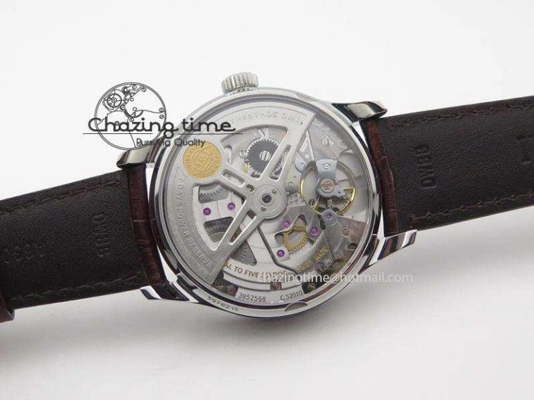 Portuguese Real PR IW500704 ZF 1:1 Best Edition On Brown Leather Strap A52010 V Thermal 7311