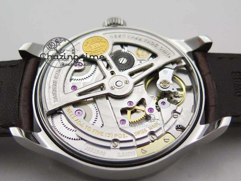 Portuguese Real PR IW500704 ZF 1:1 Best Edition On Brown Leather Strap A52010 V Thermal 7311
