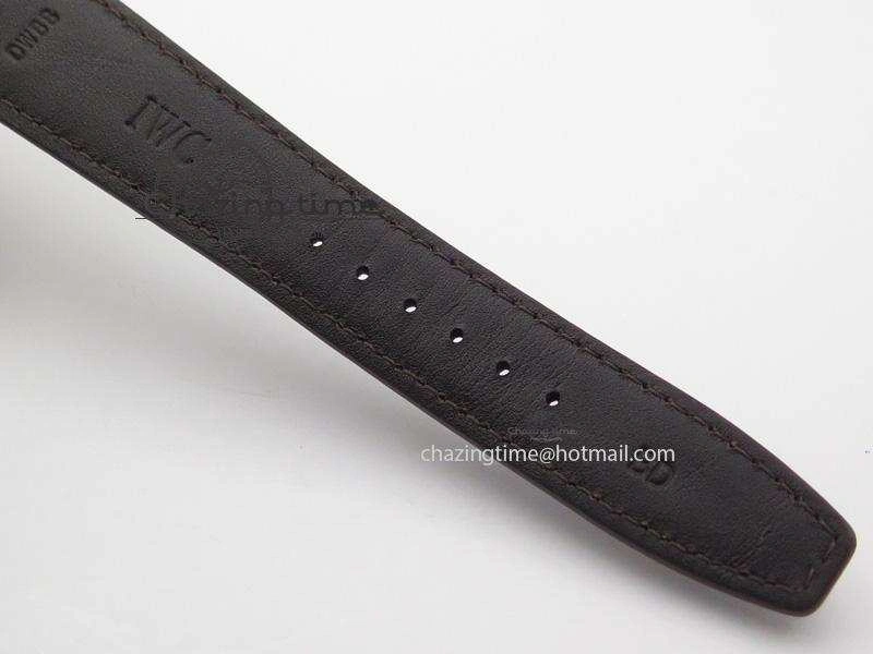 Portuguese Real PR IW500704 ZF 1:1 Best Edition On Brown Leather Strap A52010 V Thermal 7311
