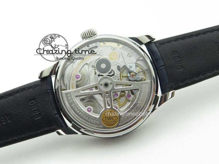Portuguese Real PR IW500705 ZF 1:1 Best Edition On Blue Leather Strap A52010 V Snug 7310