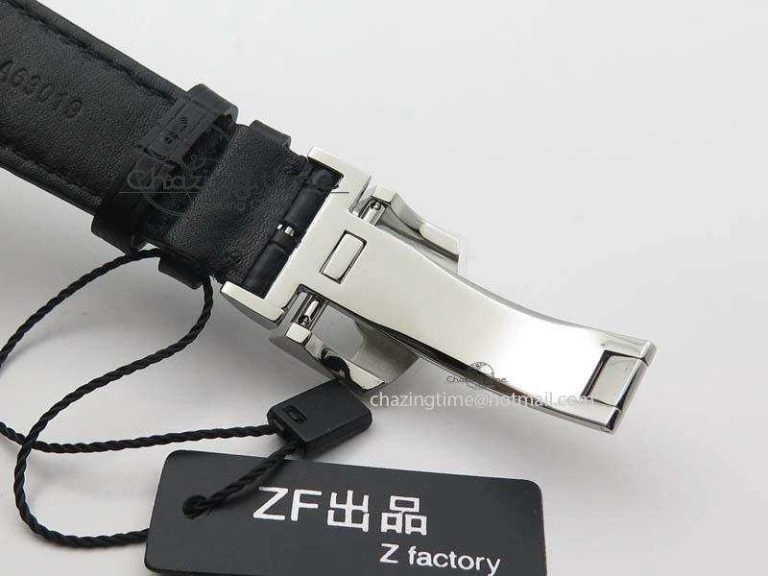 Portuguese Real PR IW500708 ZF 1:1 Best Edition Green Dial On Black Leather Strap A52010 V SmoothTexture 7260