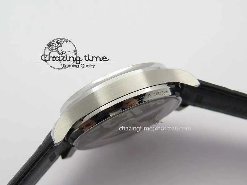 Portuguese Real PR IW500708 ZF 1:1 Best Edition Green Dial On Black Leather Strap A52010 V SmoothTexture 7260