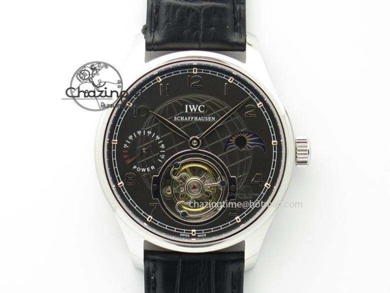 Portuguese Real PR RG IW500701 ZF 1:1 Best Edition On Brown Leather Strap A52010 V SoftTouch 7302
