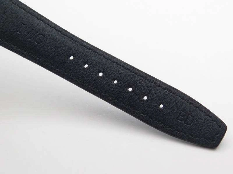 Functional Portuguese Real PR Real Annual Calendar IW5035 YLF 1:1 Best Edition Black Dial On Leather Strap A 7240