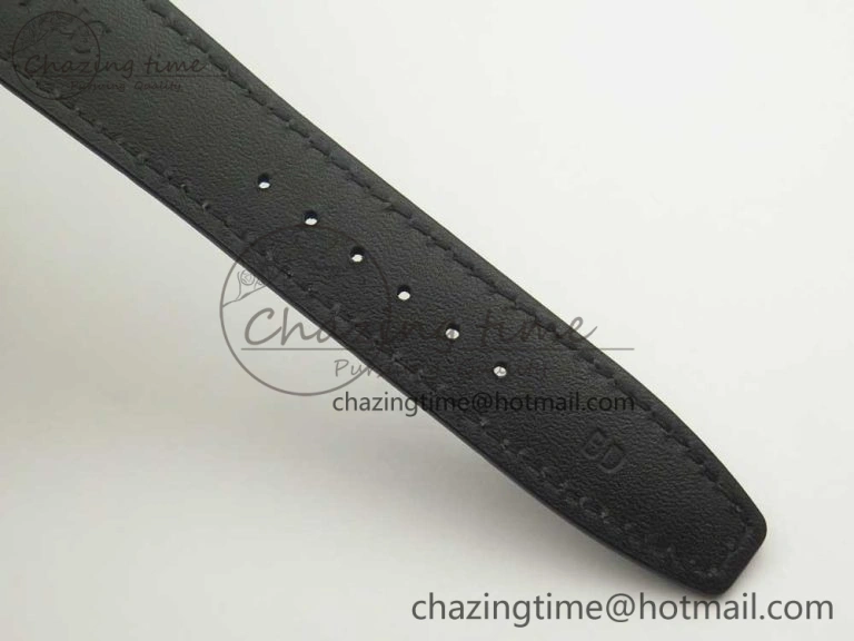 Portuguese Real PR Real Annual Calendar IW503501 RG ZF 1:1 Best Edition White Dial on Black Leather Strap A Neat 7150