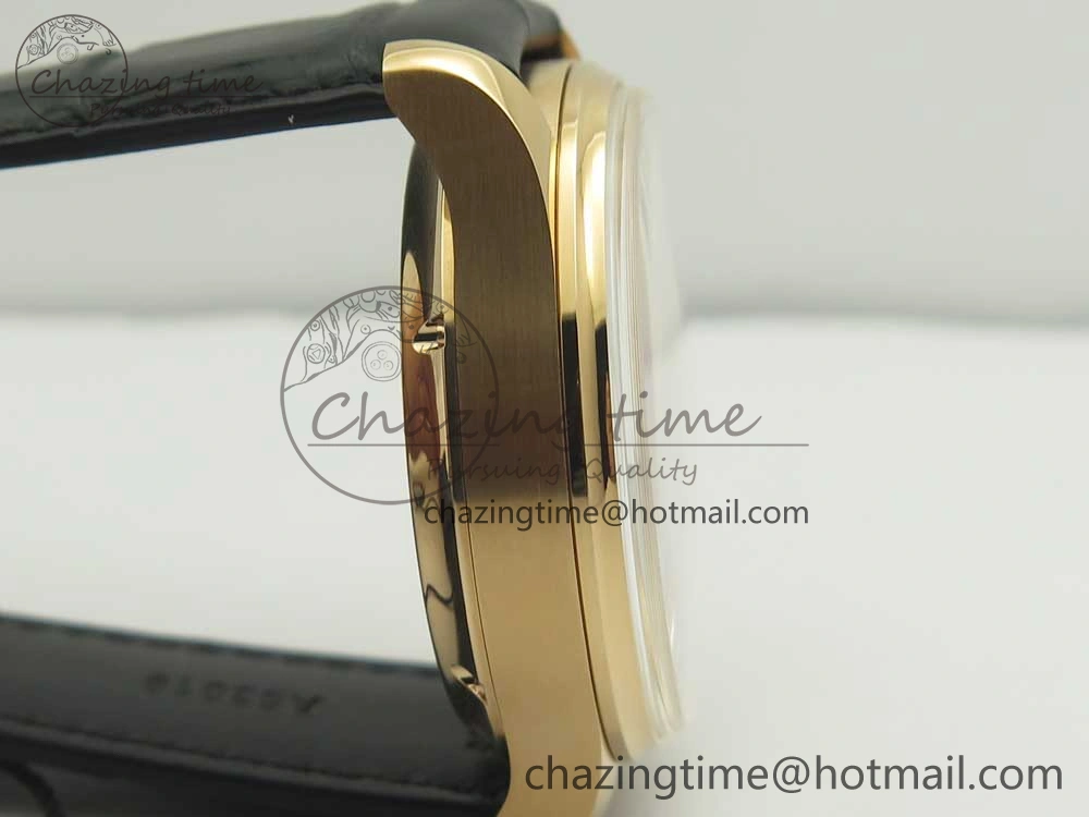 Portuguese Real PR Real Annual Calendar IW503501 RG ZF 1:1 Best Edition White Dial on Black Leather Strap A Neat 7150