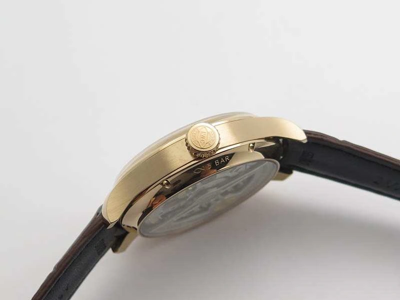 WaterResistant Portuguese Real PR Real Annual Calendar RG IW503504 YLF 1:1 Best Edition White Dial On Leather Strap A 7242