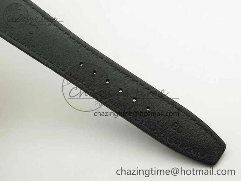 ZeroBulk Portuguese Tourbillon IW5046 RG ZF Best Edition Gray Dial on Black Leather Strap 7142