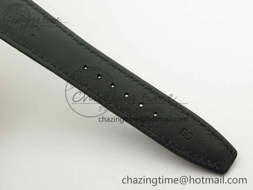 ZeroBulk Portuguese Tourbillon IW5046 RG ZF Best Edition Gray Dial on Black Leather Strap 7142