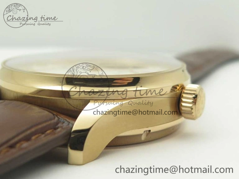 Portuguese Tourbillon IW504602 RG ZF Best Edition White Dial on Brown Leather Strap QuickDry 7178