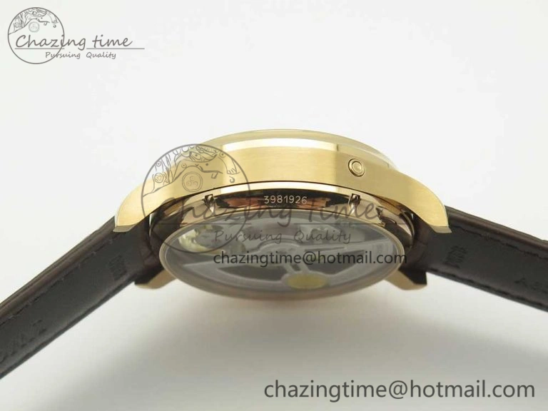 Portuguese Tourbillon IW504602 RG ZF Best Edition White Dial on Brown Leather Strap QuickDry 7178