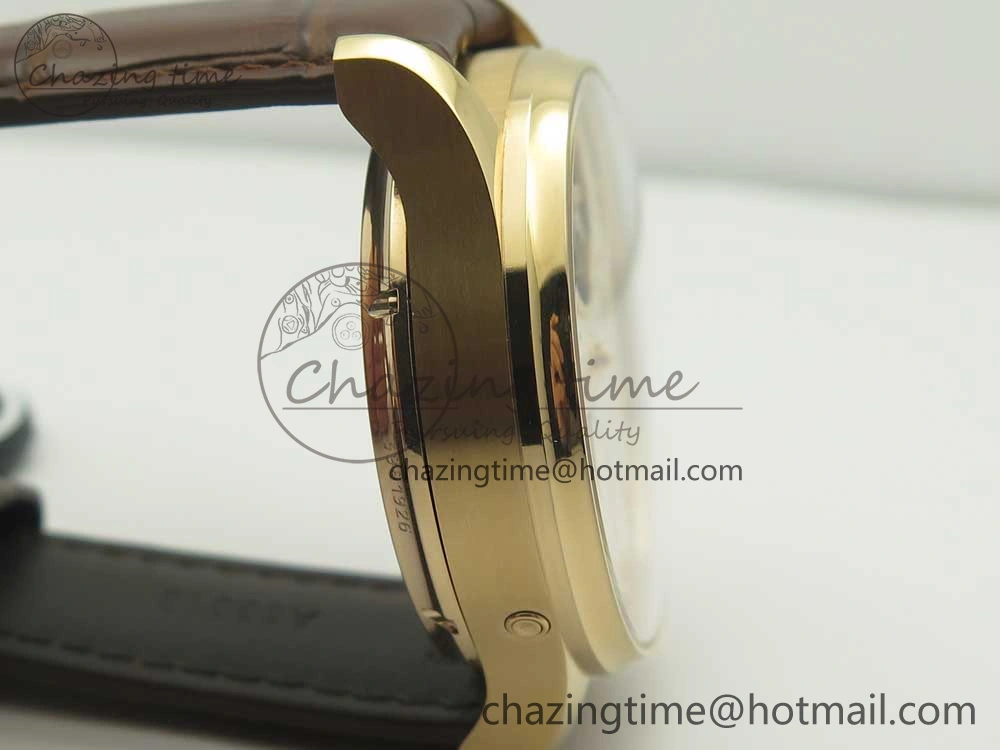 Portuguese Tourbillon IW504602 RG ZF Best Edition White Dial on Brown Leather Strap QuickDry 7178