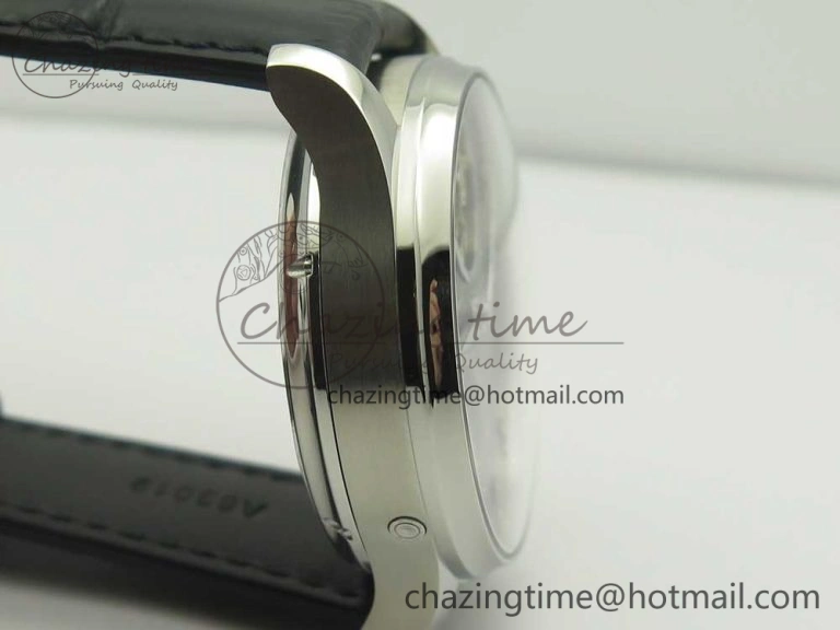 FashionForward Portuguese Tourbillon IW504602 SS ZF Best Edition Blue Dial on Black Leather Strap 7175