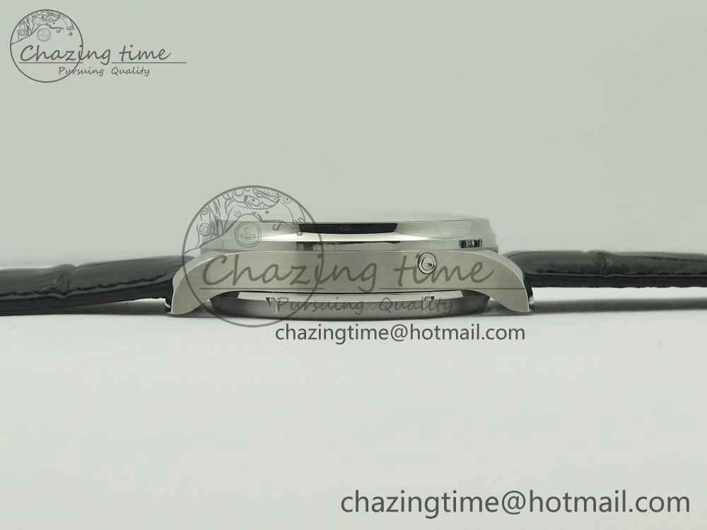 FashionForward Portuguese Tourbillon IW504602 SS ZF Best Edition White Dial on Black Leather Strap 7176