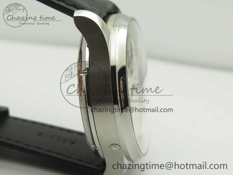 FashionForward Portuguese Tourbillon IW504602 SS ZF Best Edition White Dial on Black Leather Strap 7176
