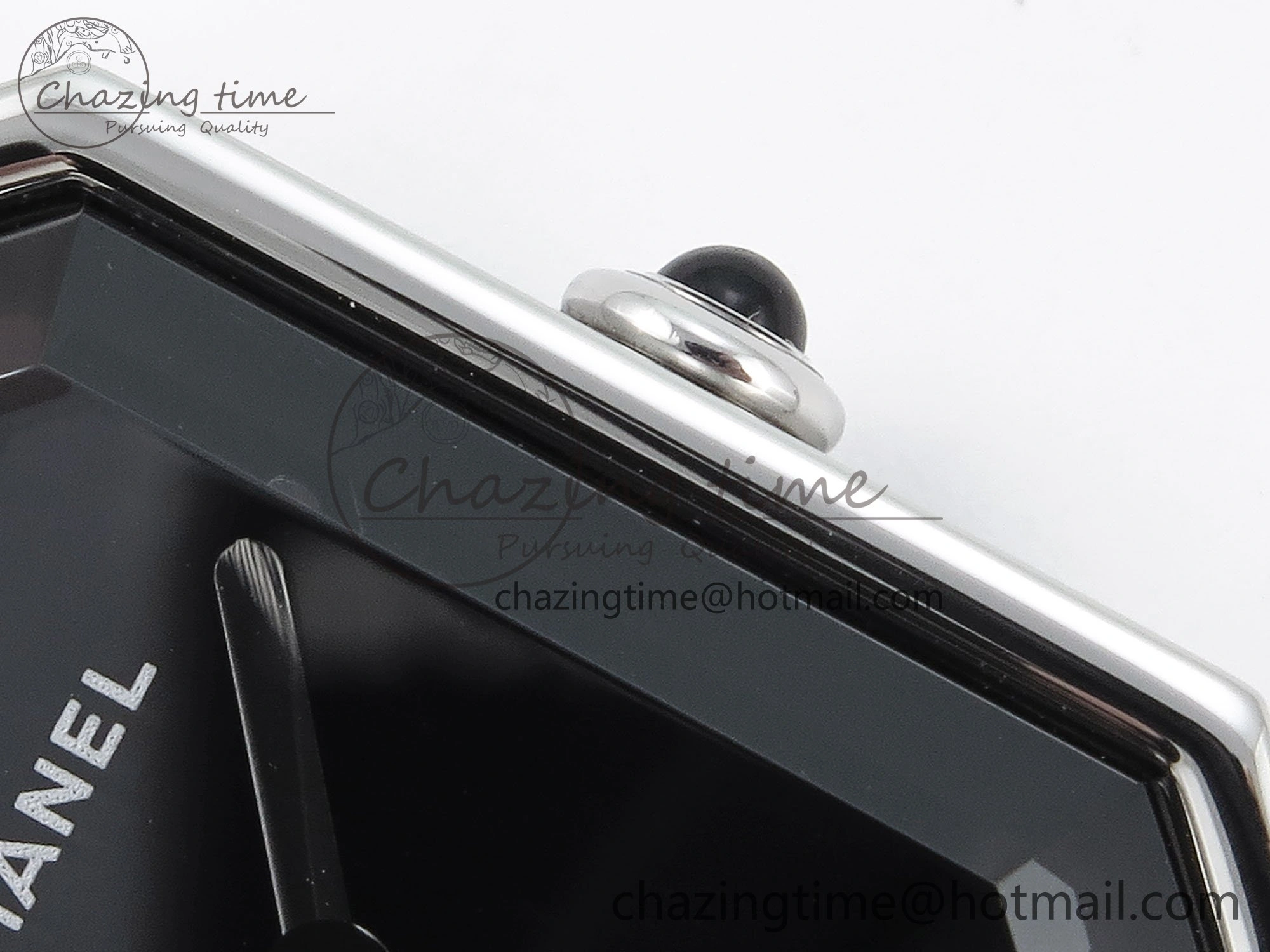 Ppremière Iconic Chain Watch SS BVF 1:1 Best Edition Black Dial on Chain Bracelet RONDA Quartz Vibrant 6455