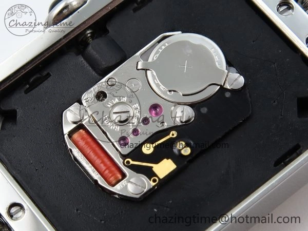 Ppremière Iconic Chain Watch SS BVF 1:1 Best Edition Black Dial on Chain Bracelet RONDA Quartz Vibrant 6455