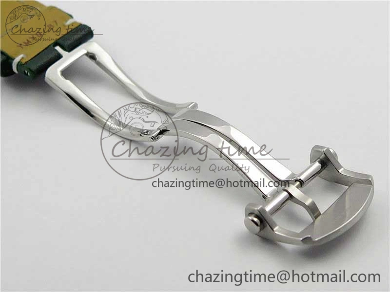 Attractive Premier B01 Chrono SS 42mm GF 1:1 Best Edition Gray Black Dial on Black Leather Strap A 5586