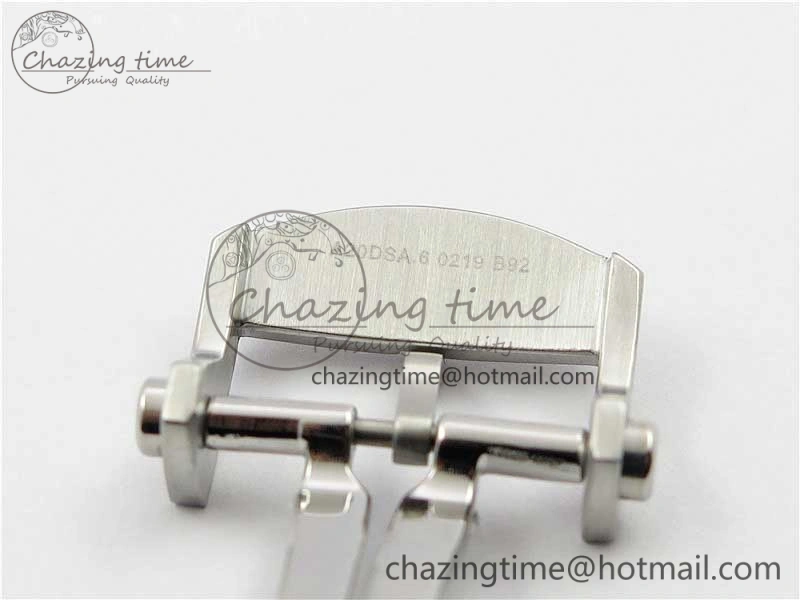 Attractive Premier B01 Chrono SS 42mm GF 1:1 Best Edition Gray Black Dial on Black Leather Strap A 5586