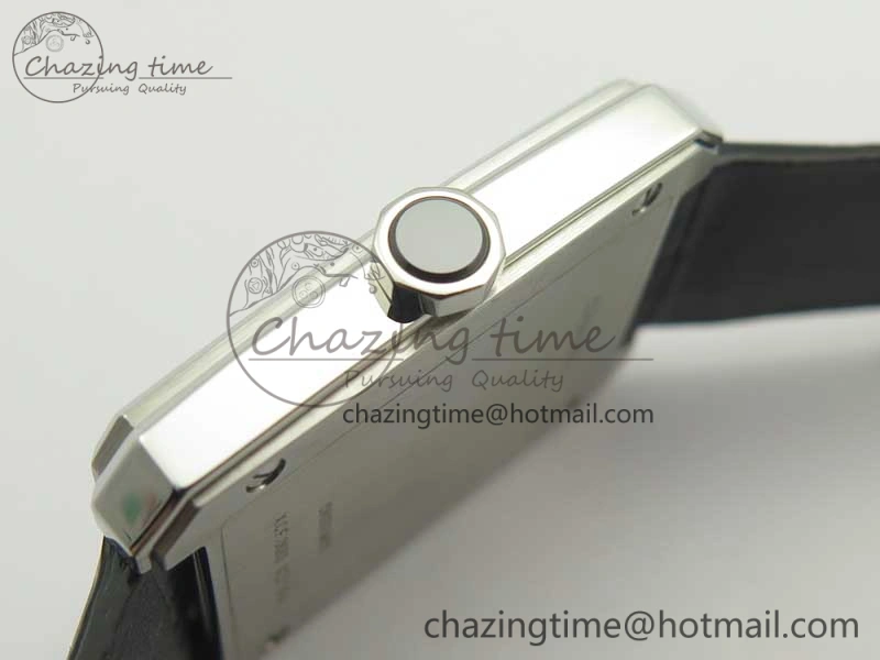 SportInspired Premiere Boy de Chanel LMF 1:1 Best Edition Black Textured Dial on Black Crocodile Strap Jap Quartz 6480