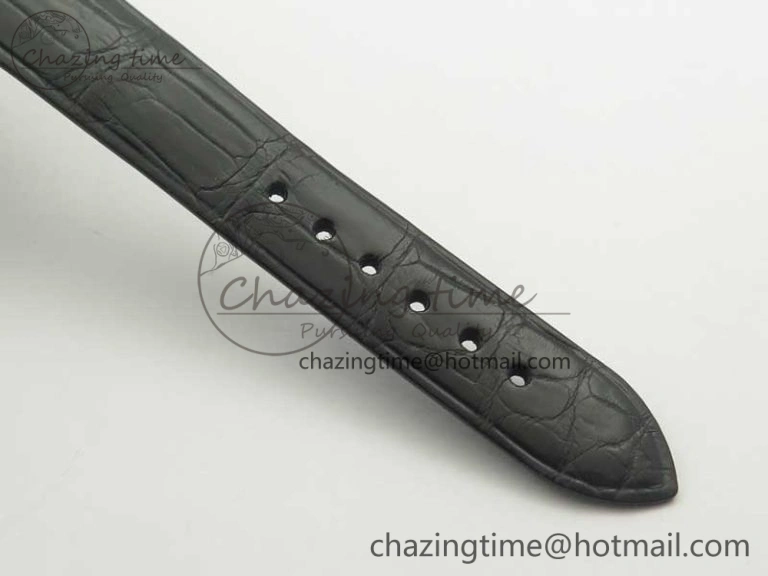 SportInspired Premiere Boy de Chanel LMF 1:1 Best Edition Black Textured Dial on Black Crocodile Strap Jap Quartz 6480