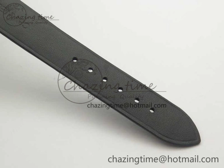 SportInspired Premiere Boy de Chanel LMF 1:1 Best Edition Black Textured Dial on Black Crocodile Strap Jap Quartz 6480