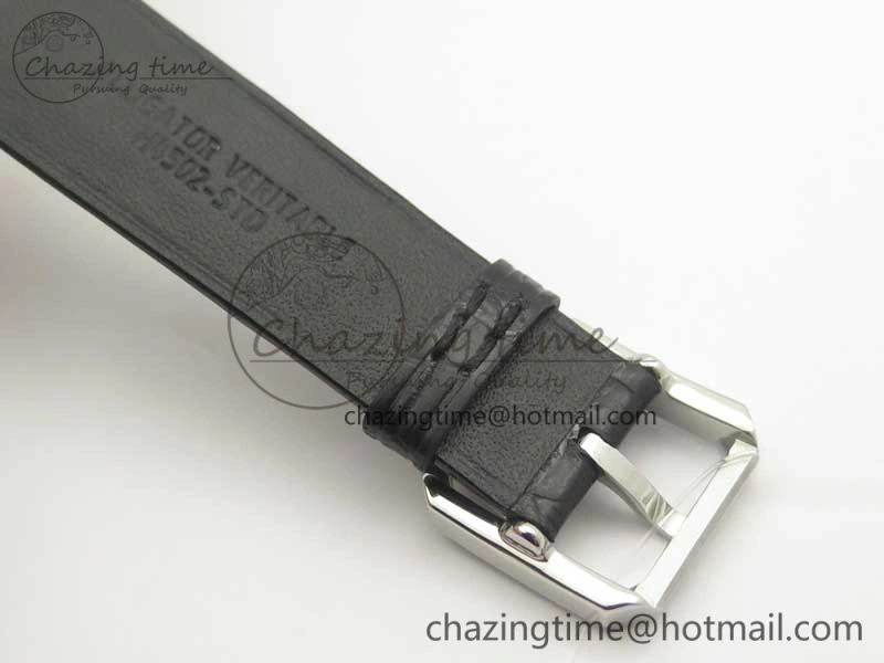 SportInspired Premiere Boy de Chanel LMF 1:1 Best Edition Black Textured Dial on Black Crocodile Strap Jap Quartz 6480