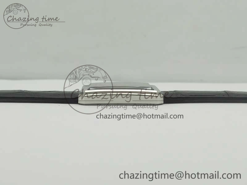 SportInspired Premiere Boy de Chanel LMF 1:1 Best Edition Black Textured Dial on Black Crocodile Strap Jap Quartz 6480