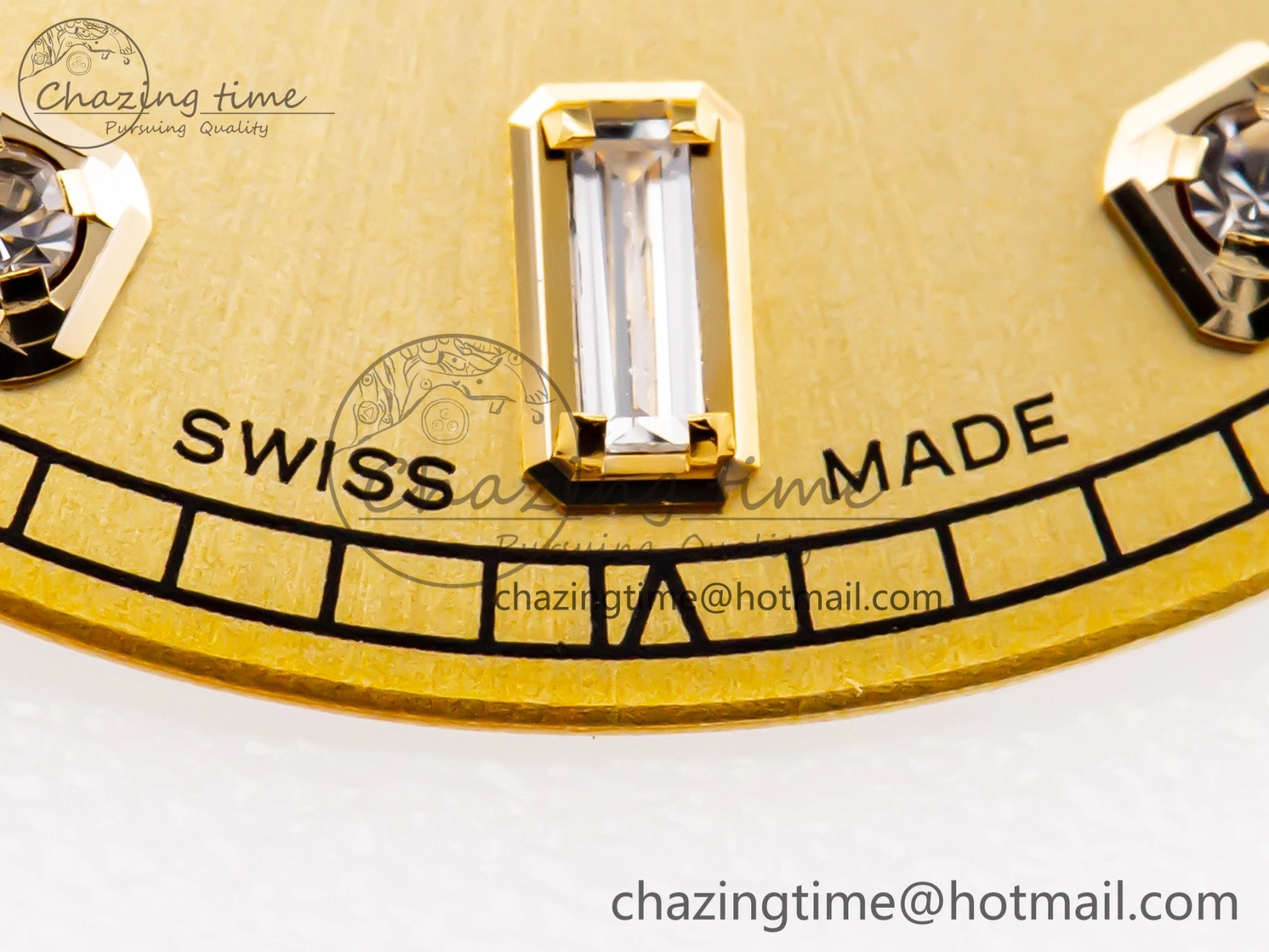 Vibrant RBF Champagne-Colour With Diamonds Dial for Day-Date 4089