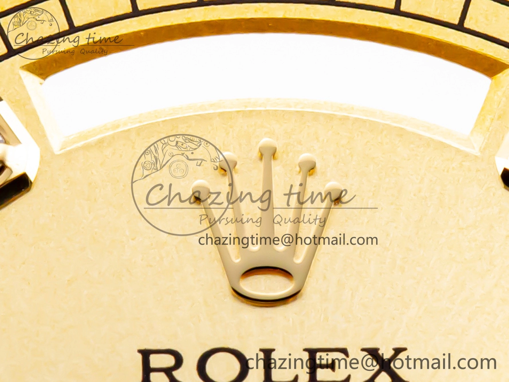 Vibrant RBF Champagne-Colour With Diamonds Dial for Day-Date 4089