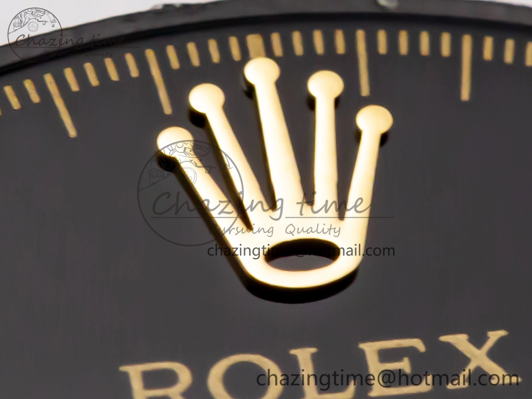 RBF Custom made Black Dial for Daytona NewStyle 4105