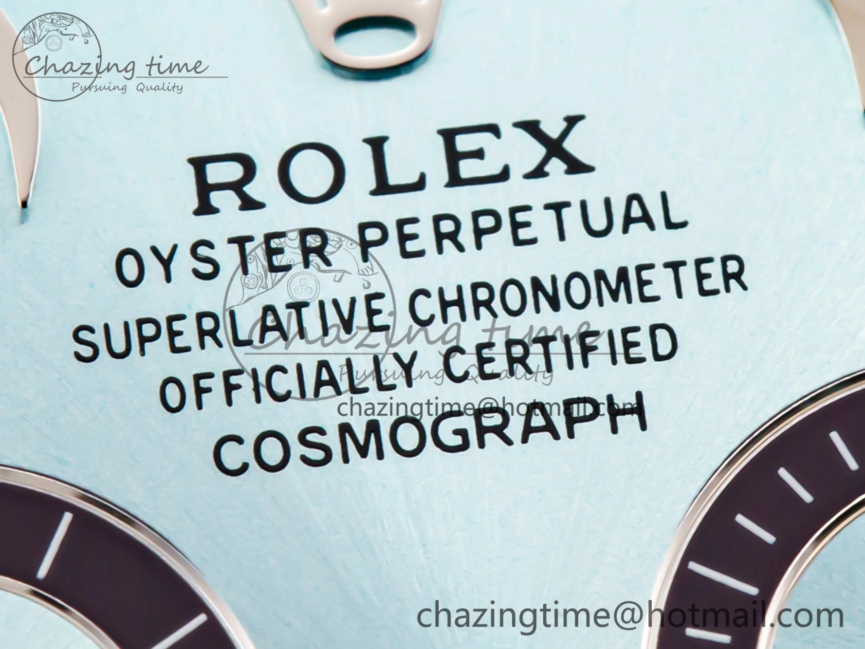 RBF Ice Blue Arabic Dial For Daytona DailyWear 4094