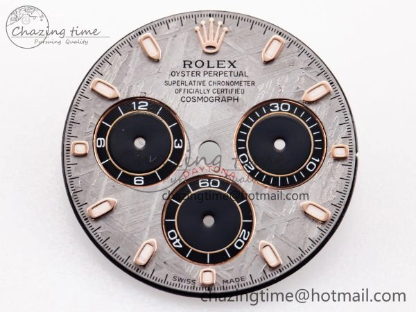 Sleek RBF Rose Gold Meteorite Dial For Daytona 116505 4100
