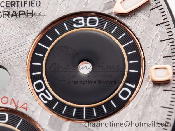 Sleek RBF Rose Gold Meteorite Dial For Daytona 116505 4100