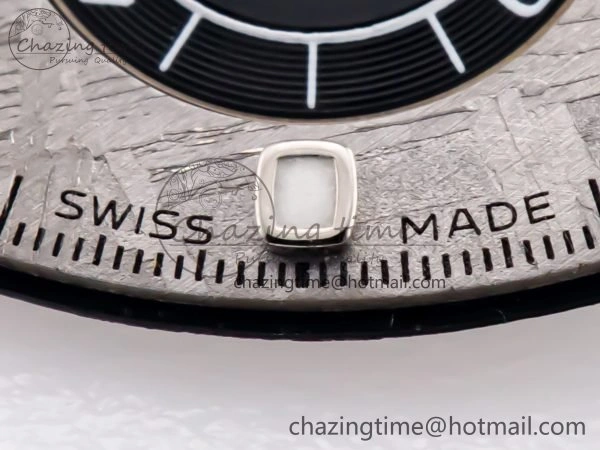 Vibrant RBF Silver Meteorite Dial for Daytona 116519LN 4102