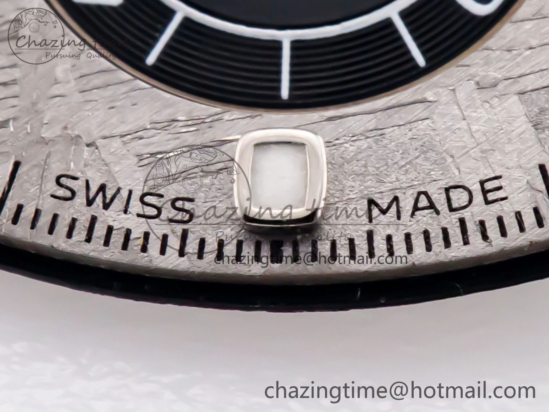 Vibrant RBF Silver Meteorite Dial for Daytona 116519LN 4102