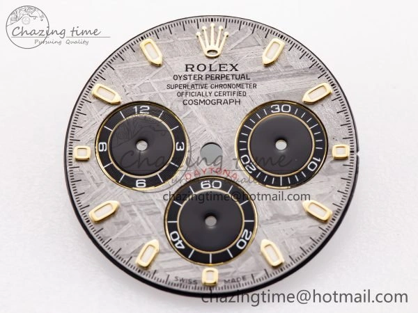 TravelReady RBF Yellow Gold Meteorite Dial For Daytona 116508 116518LN 4103