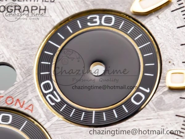TravelReady RBF Yellow Gold Meteorite Dial For Daytona 116508 116518LN 4103