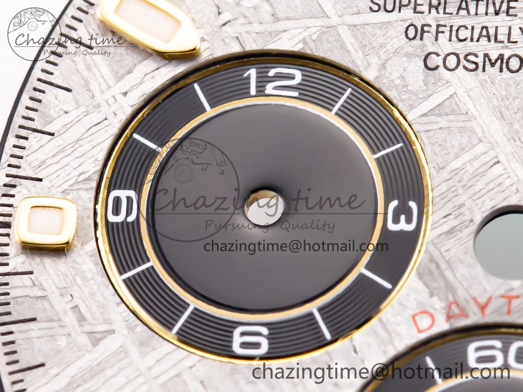TravelReady RBF Yellow Gold Meteorite Dial For Daytona 116508 116518LN 4103