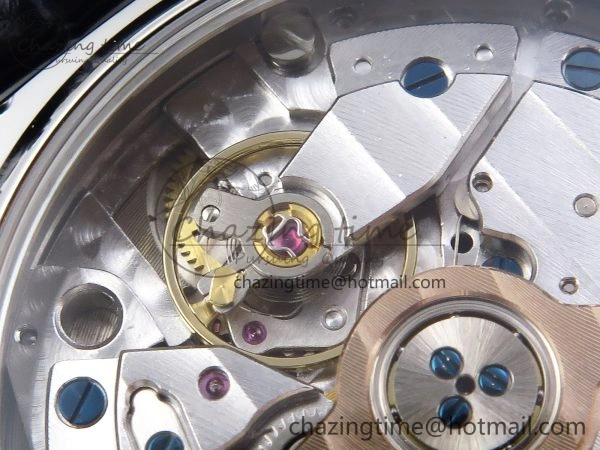 MultiPurpose RENDEZ-VOUS NIGHT & DAY SS APSF 1:1 BEST EDITION BLUE TEXTURED DIAL DIAMONDS BEZEL ON BLUE LEATHER STRAP SA 7410